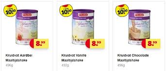 afvallen met shakes kruidvat