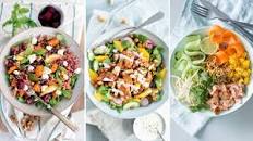 gezonde salades om af te vallen