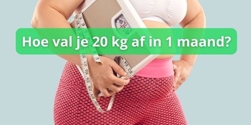 afvallen in een maand