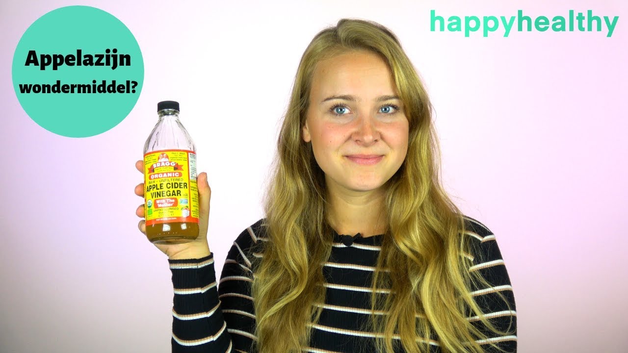 appelazijn drinken afvallen