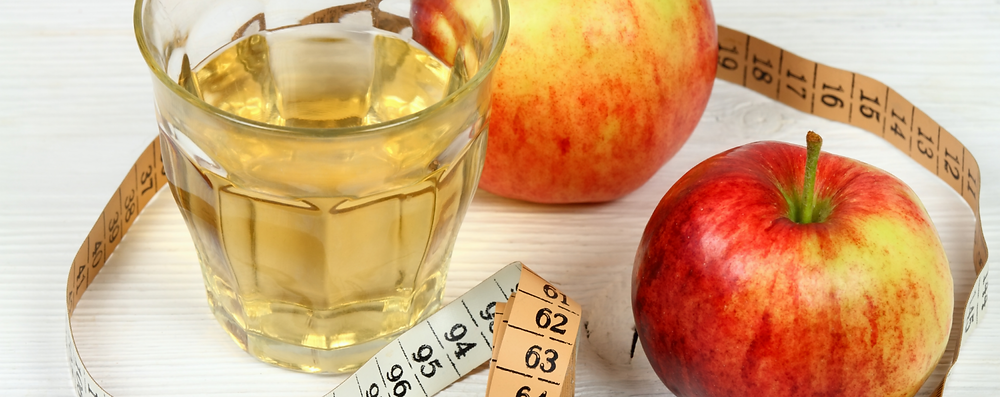 vermageren met appelazijn