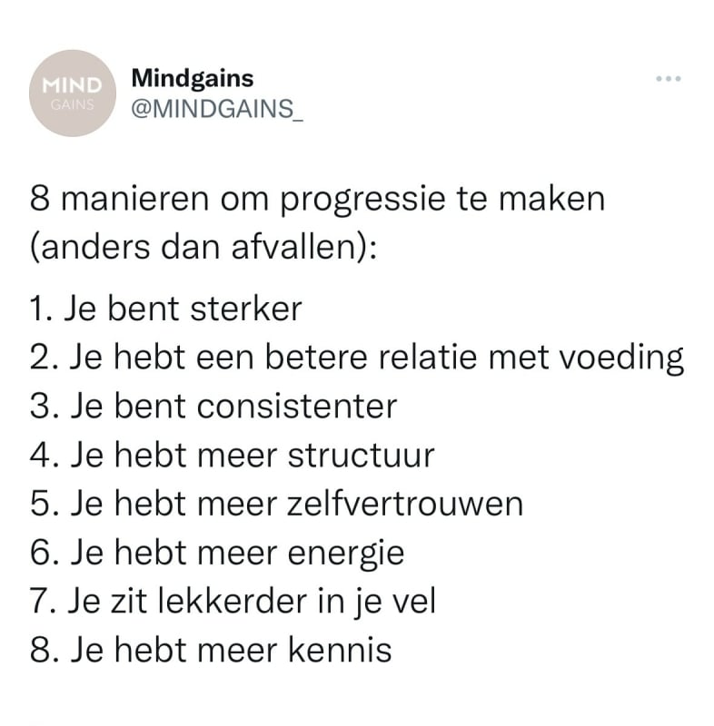 beste manier van afvallen