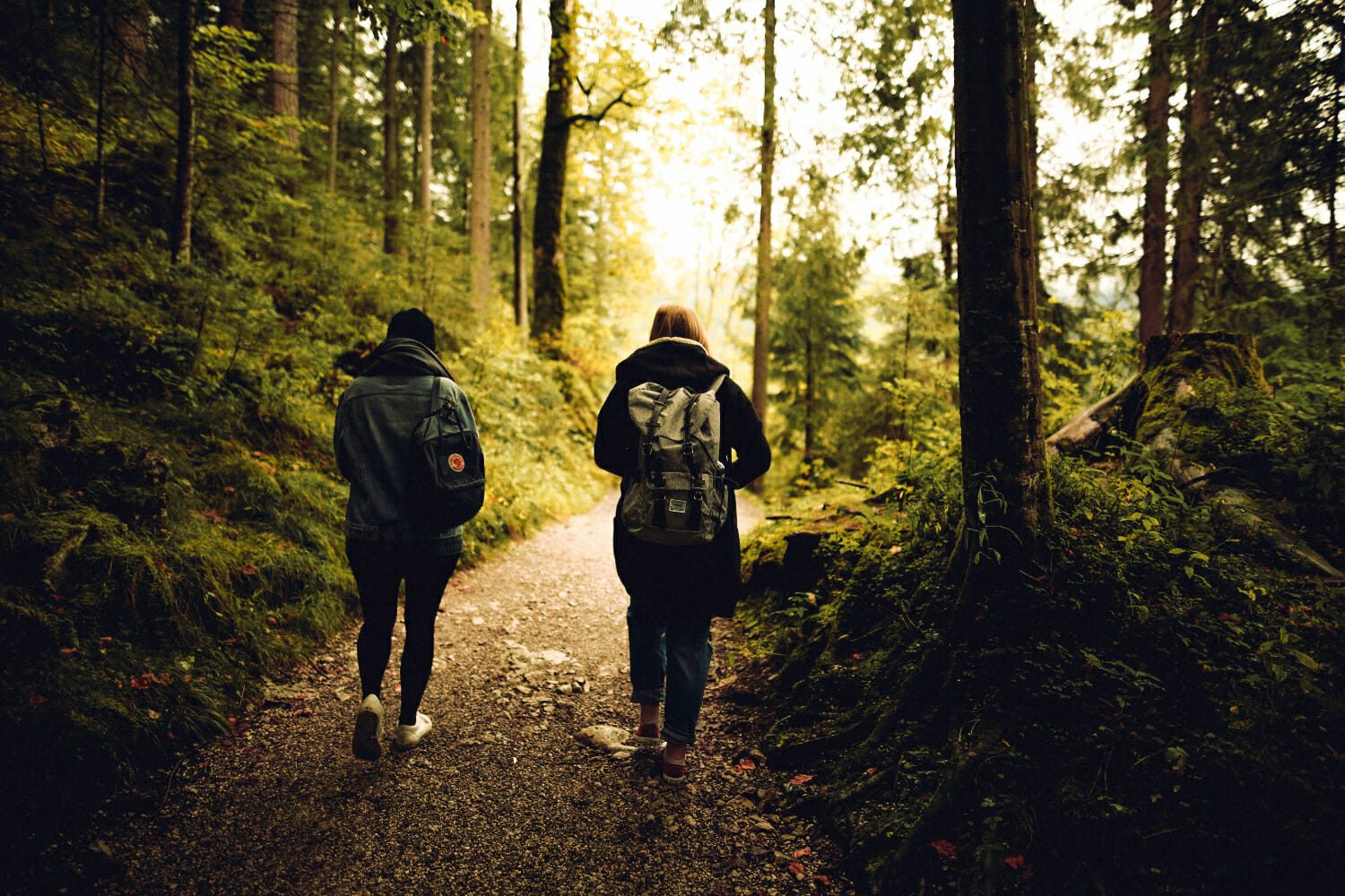 afvallen en wandelen