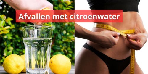 afvallen met water