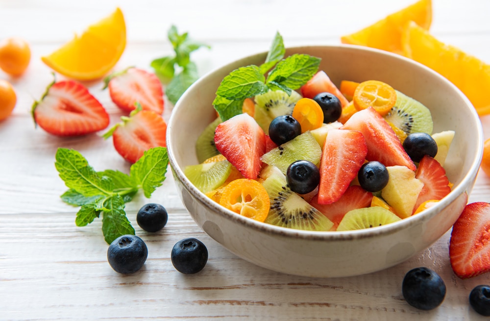 afvallen met fruit