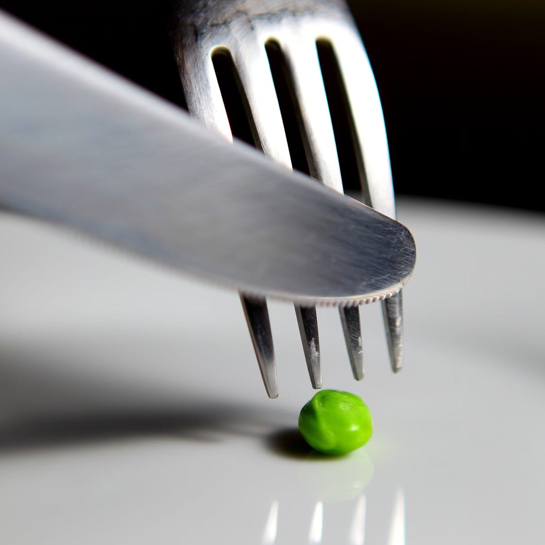 minder eten afvallen